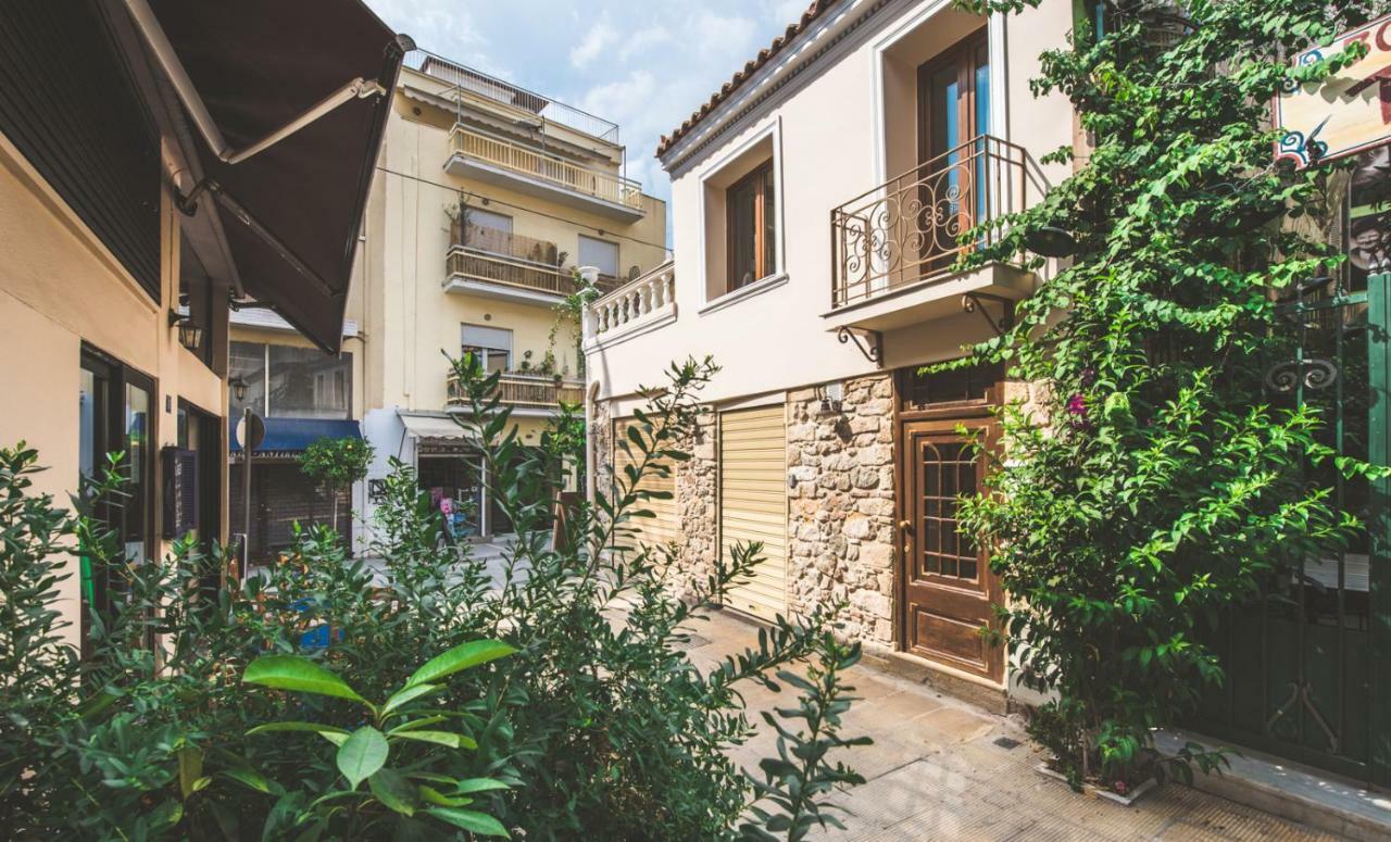 Apartamento Stone House Near Acropolis - Living Stone Diamond Atenas Exterior foto